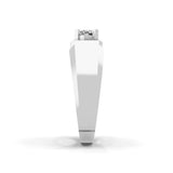 Lab Grown Diamond 0.76Ct Round Cut Solitaire Ring 14K Fine Gold