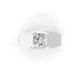 Lab Grown Diamond 0.76Ct Round Cut Solitaire Ring 14K Fine Gold