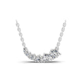 0.63 Ct Lab Grown Round Diamond Yellow Gold Charm Pendant