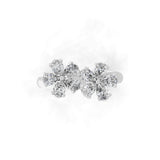 Floral Fantasy Ring Lab Grown Diamond 14K White Gold 1.10Ct