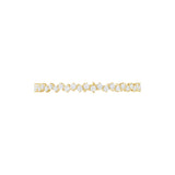 Lab Grown Round Cut Diamond Tennis Bracelet 5.40Ct 14K Fine Gold