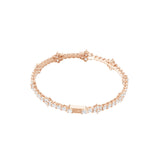 Lab Grown Diamond Tennis Bracelet 6.41Ct 14K Fine Gold