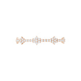 Lab Grown Diamond Tennis Bracelet 6.41Ct 14K Fine Gold