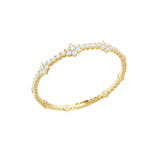 Lab Grown Diamond Tennis Bracelet 6.41Ct 14K Fine Gold
