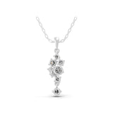 Brilliant Cut Lab Grown Diamond 1.32Ct Pendant Necklace 14K Fine Gold