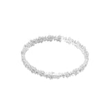 Metrix Multi Cut Lab Grown Diamond Tennis Bracelet 11.41Ct 14K Fine Gold