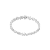Glimmer Floret Lab Grown Diamond Tennis Bracelet 11.14Ct 14K Fine Gold