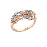 14K Fine Gold 1.97Ct Lab Grown Diamond Drift Band Ring