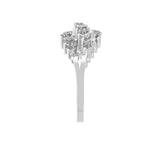 14K Fine Gold 1.97Ct Lab Grown Diamond Drift Band Ring