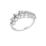 Brilliant Cut Band Ring Lab Grown Diamond 14K Fine Gold 1.75Ct