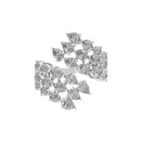 Lab Grown Diamond Statement Rings 3.51Ct 14K Fine Gold