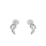 Lab Grown Diamond 0.31Ct 14K Fine Gold Marquise Pear Cut Stud Earring