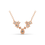 Lab Grown Diamond 0.70Ct Twilight Diamond Necklace 14K Fine Gold