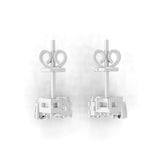 14K Fine Gold 0.42Ct Lab Grown Diamond Solitaire Stud Earrings