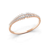 5.60Ct Lab Grown Diamond Marquise Shaped Bangle Bracelet 14K Fine Gold