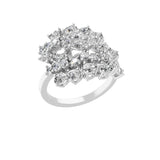 1.91Ct 14K Fine Gold Lab Grown Diamond Celestial Bloom Ring