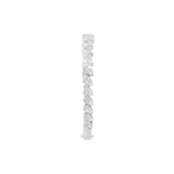 4.74Ct Baguette Round Cut Lab Grown Diamond 14K Fine Gold Tennis Bracelet