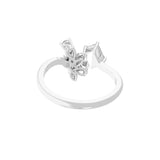 0.77Ct Celestial Lab Grown Diamond Ring 14K Fine Gold
