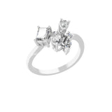 0.77Ct Celestial Lab Grown Diamond Ring 14K Fine Gold