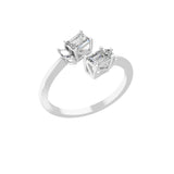 Lab Grown Diamond 14K Fine Gold 0.48Ct Toi Et Moi Ring