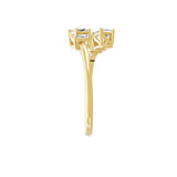 Lab Grown Diamond 14K Fine Gold 0.48Ct Toi Et Moi Ring