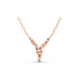 Lab Grown Diamond 0.27Ct Chain Necklace 14K Fine Gold