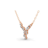 Lab Grown Diamond 0.27Ct Chain Necklace 14K Fine Gold