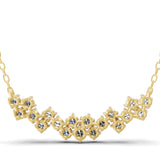 1.26Ct Pendant Chain Necklace 14K Fine Gold Lab Grown Diamond