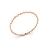 Station Lab Grown Diamond Tennis Bracelet 0.07Ct 14K Fine Gold