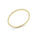 Station Lab Grown Diamond Tennis Bracelet 0.07Ct 14K Fine Gold