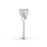 Bypass Ring Lab Grown Diamond Marquise Cut 1.27Ct 14K Fine Gold