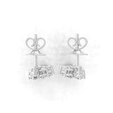 2.04Ct Pear Cut Lab Grown Diamond Cascade Dangle Drop Earrings 14K Fine Gold