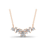 Brilliant Round Pear Cut Lab Grown Diamond 1.25Ct 14K Fine Gold