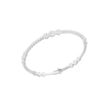 Round Cut Boho Lab Grown Diamond 3.21Ct Bracelet 14K Fine Gold