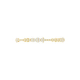 Round Cut Boho Lab Grown Diamond 3.21Ct Bracelet 14K Fine Gold