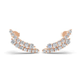 Round Cut Radiant 0.94Ct Lab Grown Diamond 14K Fine Gold