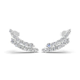 Round Cut Radiant 0.94Ct Lab Grown Diamond 14K Fine Gold