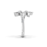 Marquise Butterfly Lab Grown Diamond Ring 1.31Ct 14K Fine Gold