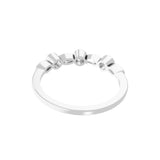 Minimalist Ring Round Cut 0.28Ct Lab Grown Diamond 14K Fine Gold