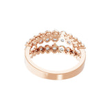 1.43Ct Lab Grown Round Cut Diamond Statement Ring 14K Fine Gold