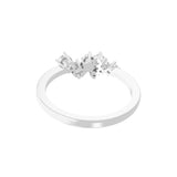 0.42Ct Round Cut Lab Grown Diamond Band Ring 14K Fine Gold