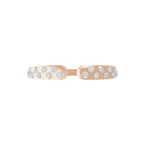 0.31Ct Open Band Ring Round Cut Lab Grown Diamond 14K Fine Gold