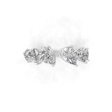 1.77Ct Lab Grown Diamond Pear Cut Open Style Stackable Ring 14K Fine Gold