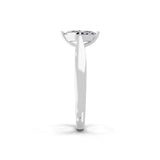 Marquise Solitaire 14K Fine Gold Lab Grown Diamond Ring 0.50Ct