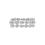 Stackable Ring 1.37Ct Pear Lab Grown Diamond 14K Fine Gold