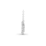 1.90Ct 14K Fine Gold Multi Lab Grown Diamond Chain Necklace