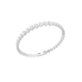 Lab Grown Diamond 4.61Ct Round Cut Fine Gold Tennis Bracelet