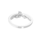 Lab Grown Diamond Multi Stone Stackable Ring 0.67Ct 14K Fine Gold