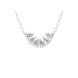 Lab Grown Pear Cut Diamond 0.57Ct Pendant 14K Fine Gold Necklace