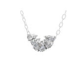 Lab Grown Pear Cut Diamond 0.57Ct Pendant 14K Fine Gold Necklace
